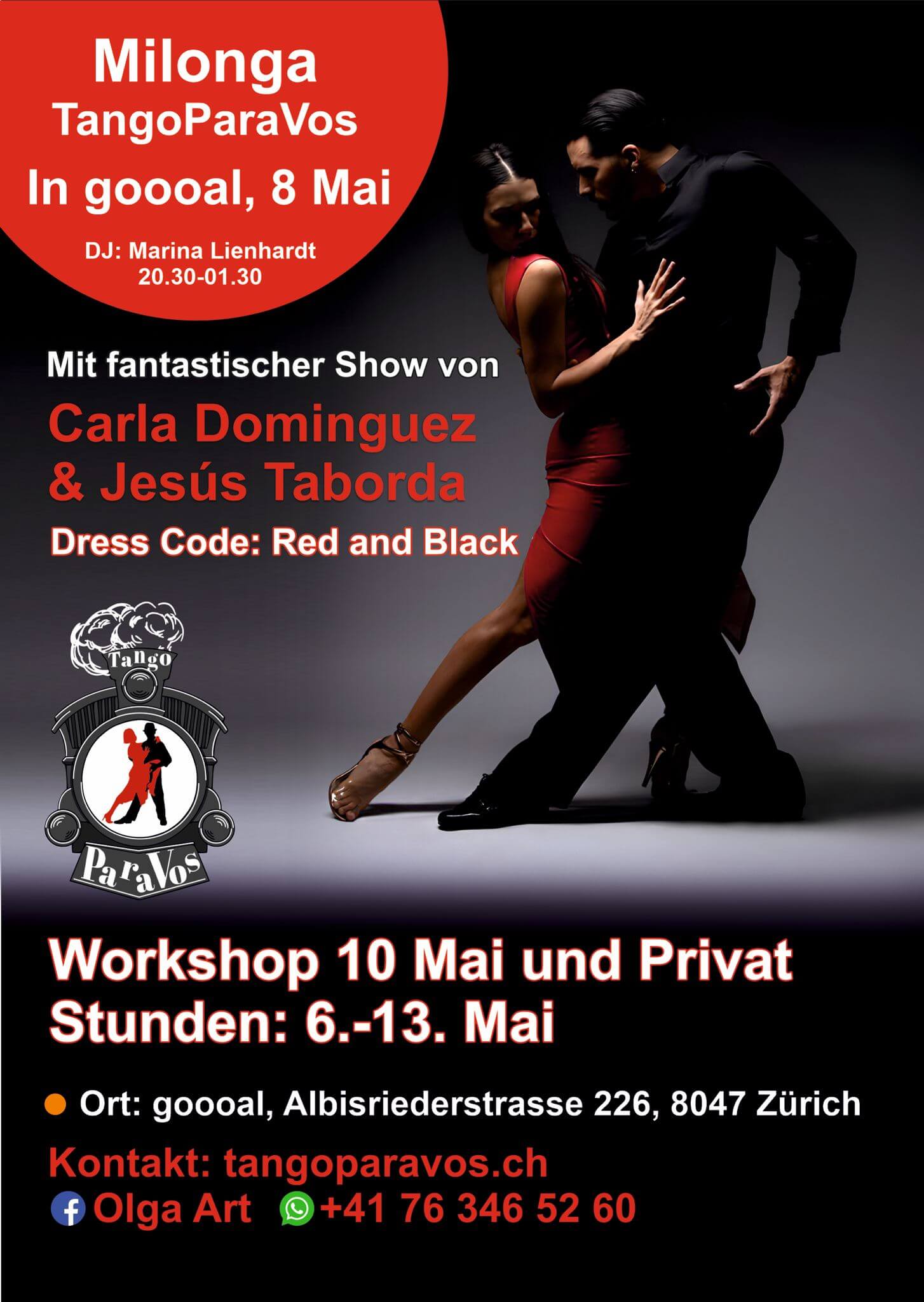 Carla Dominguez y Jesus Taborda